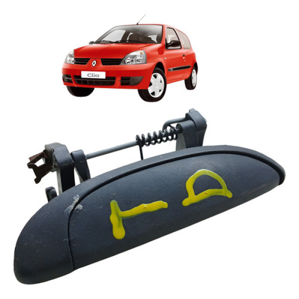Macaneta Externa Tras Direita Renault Clio 2010 1.0 Traseira