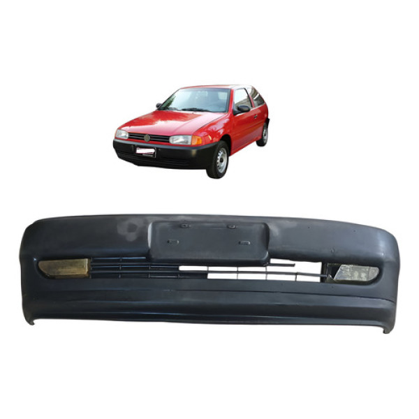 Parachoque Dianteiro Volkswagen Gol G2 Bola 1.0 8v 1998 Preto