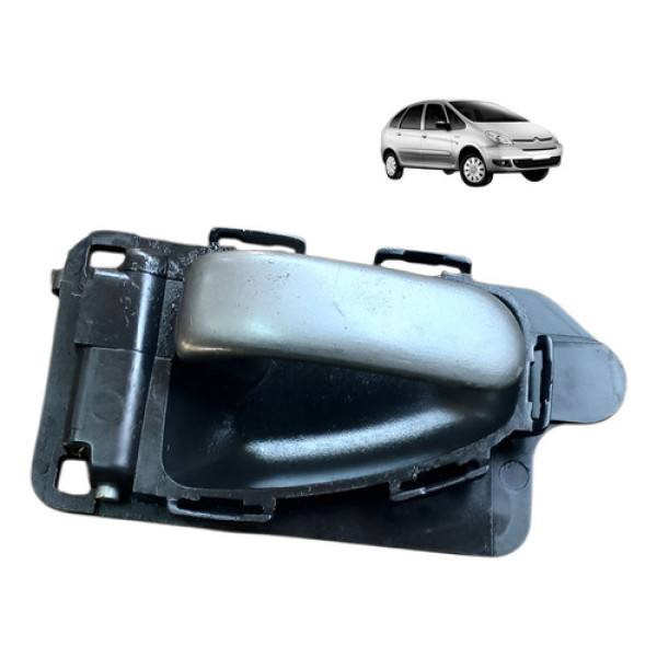 Macaneta Interna Direito Citroen Xsara Picasso 1.6 2010 - Preto - Dianteira