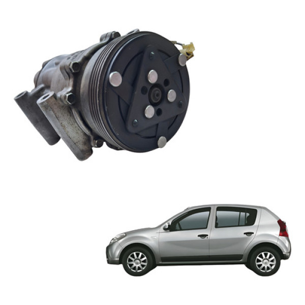 Compressor Ar Condicionado Renault Sandero Logan  2009 2013