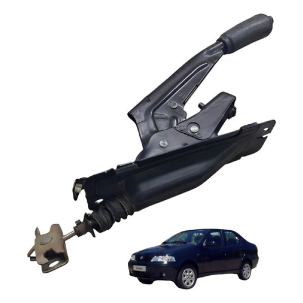  Alavanca Freio Mao Fiat Siena 1.3 2003 2004