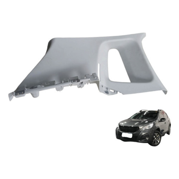 Moldura Coluna Traseira Esquerda Peugeot 2020 1.6 16v