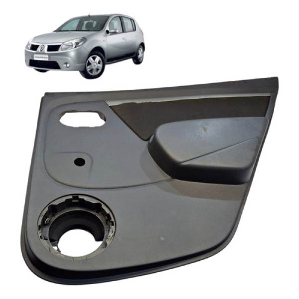 Forro Porta Tras Direito Renault Sandero 2009 1.0 16v