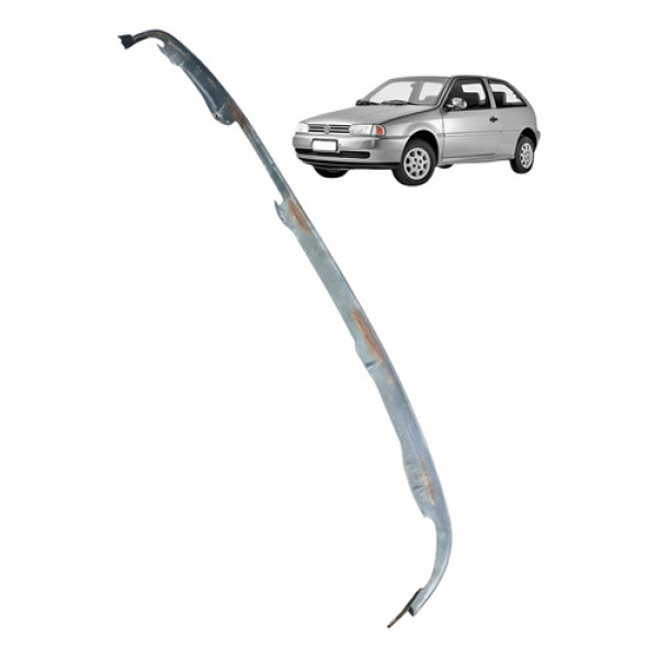 Bigode Parachoque Dianteiro Volkswagen Gol G2 1.0  2001 2002 Cinza