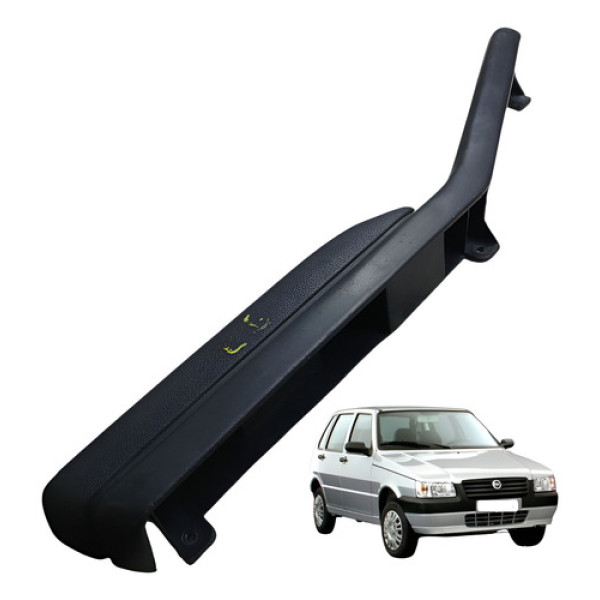 Puxador Porta Dianteira Esquerda Fiat Uno 2005 Usado Preto