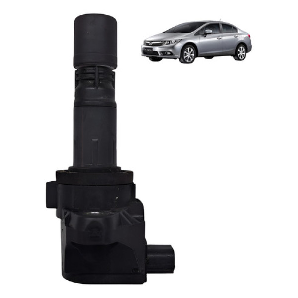 Bobina Ignicao Motor Honda New Civic 2012 1.8 16v Flex