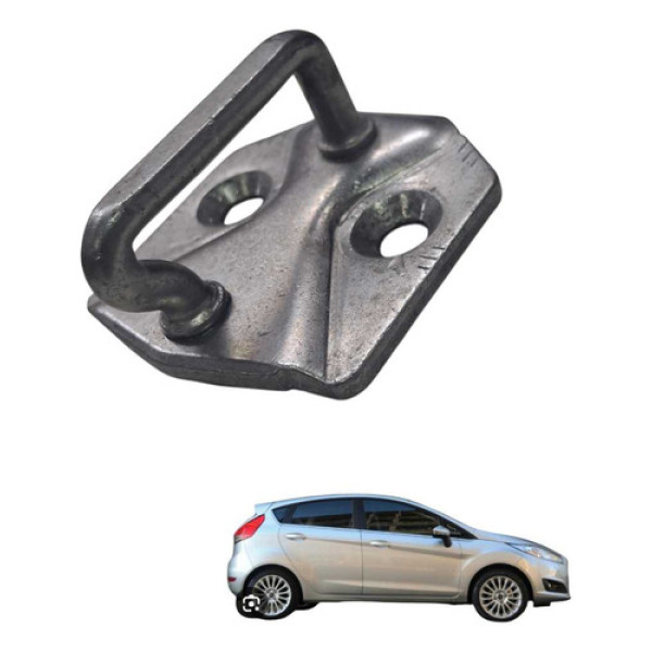 Batente Porta Dianteira Esquerda Ford New Fiesta 1.6  2014 Prata
