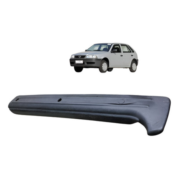 Soleira Porta Dianteira Direita Volkswagen Gol G3 2003 2004 Preto