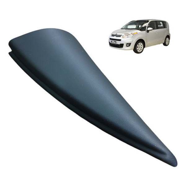 Moldura Retrovisor Esquerdo Citroen C3 Picasso 1.6 16v 2012 Preto