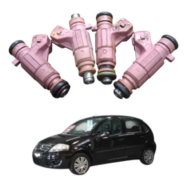 Jogo Bico Injetor Citroen C3 1.4 2011 2012 220v