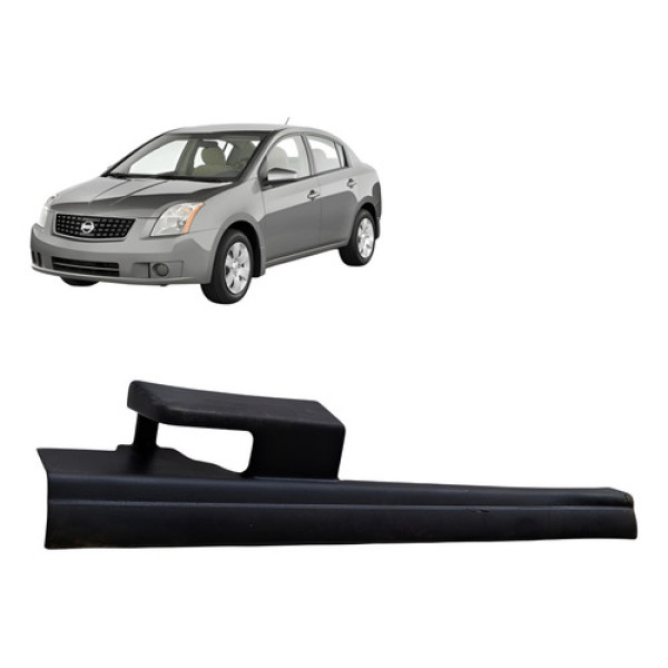 Soleira Porta Dianteira Nissan Sentra 2010 2.0 Flex Preto