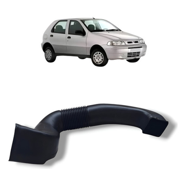 Duto Saida Ar Painel Lado Direito Fiat Palio  8v 2003 Usado - Preto