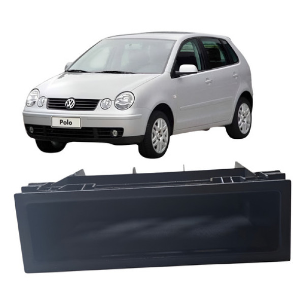 Porta Objetos Central Volkswagen Polo Hatch 2003 1.6 Preto