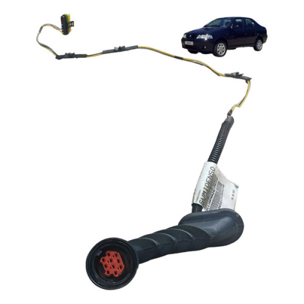 Chicote Porta Traseiro Direito Fiat Siena 1.3 8v 2003 2004