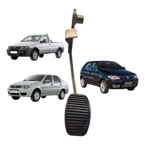 Pedal Do Freio Fiat Palio Siena Strada 2006 2007 2008