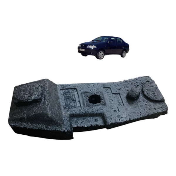 Isopor Batente  Esquerdo Fiat Siena 1.3 8v 2003 2004 Preto