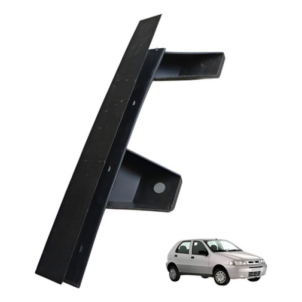 Soleira Vidro Dianteira Direita Fiat Palio 1.0 2003 Preto