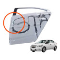 Porta Traseira Esquerda Chevrolet Prisma 1.4 2017 Traseira Esquerda Branco