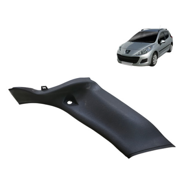 Moldura Traseiro Esquerdo Banco Peugeot Sw 207 1.4 2010 2011
