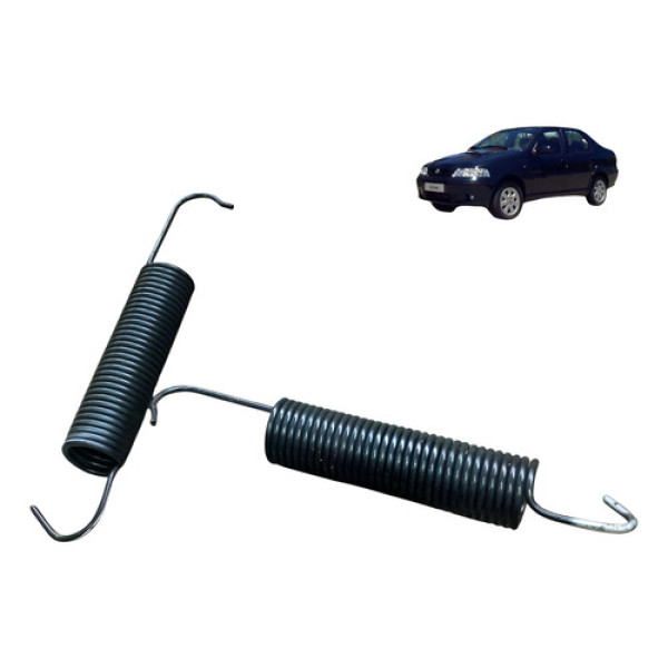 Mola Porta Mala Fiat Siena 1.3 8v 2003 2004 Preto