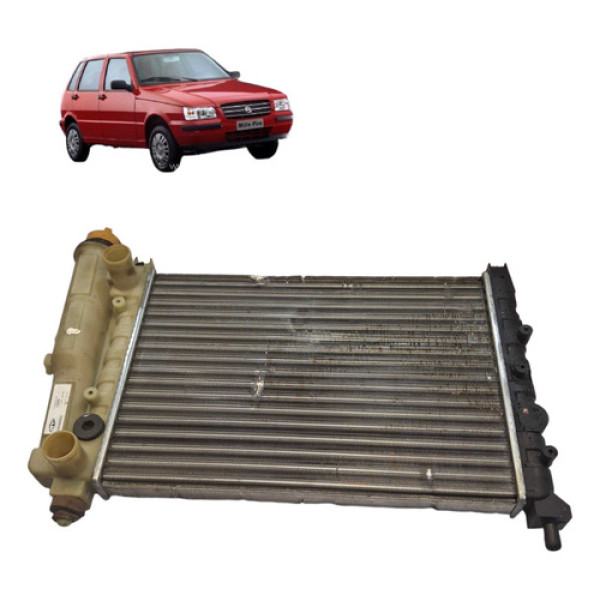 Radiador Água Fiat Uno Mille Fire 1.0 2004 2005 2006 2011