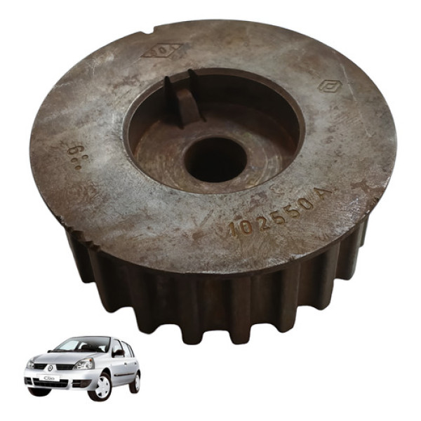 Polia Engrenagem Virabrquim Renault Clio 1.0 16v 2008