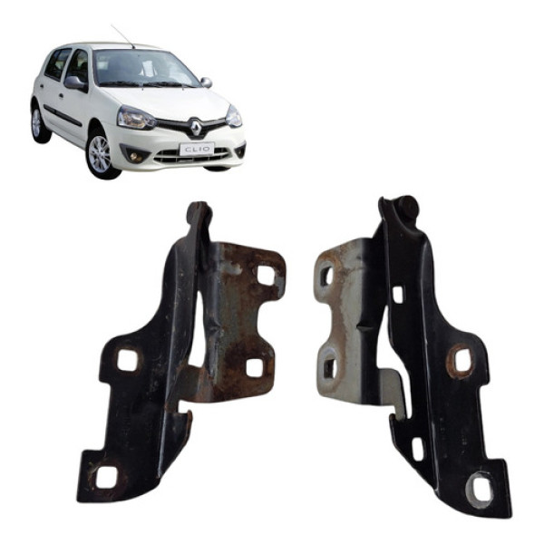 Par Braco Dobradica Capo Renault Clio 1.0 16v 2010