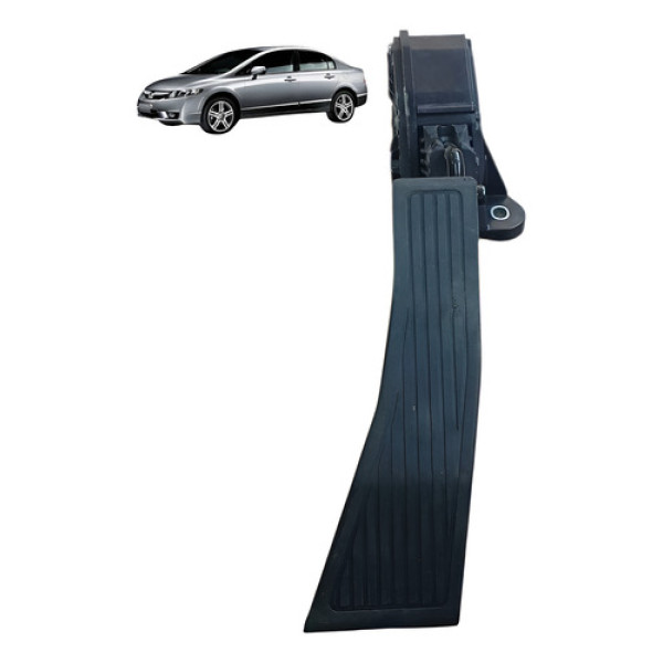 Pedal Acelerador Honda New Civic 1.8 2007 2011 Preto