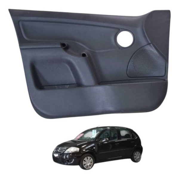 Forro Porta Dianteira Esquerda Citroen C3 1.4 2011 2012