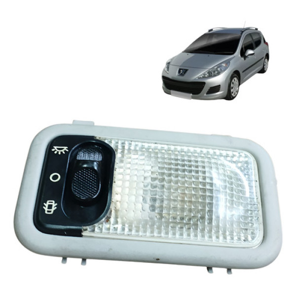 Luz Teto Interno Cortesia Peugeot Sw 207 1.4 2010 2011