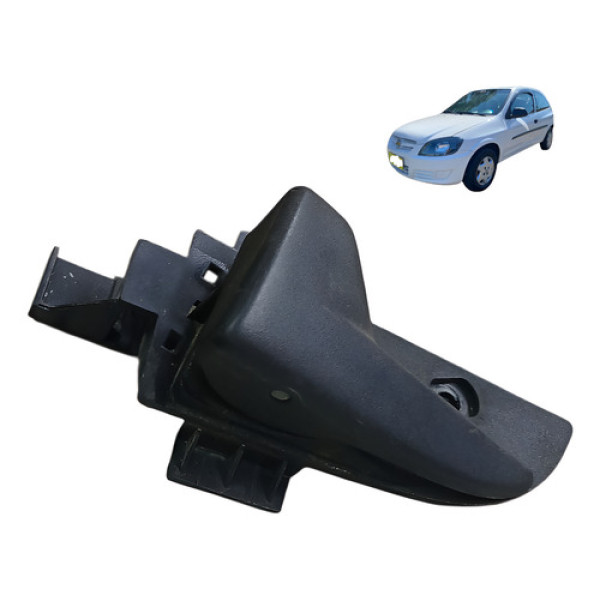 Macaneta Dianteira Esquerda Chevrolet Celta 1.0 2p 2009 2010 Preto Dianteira