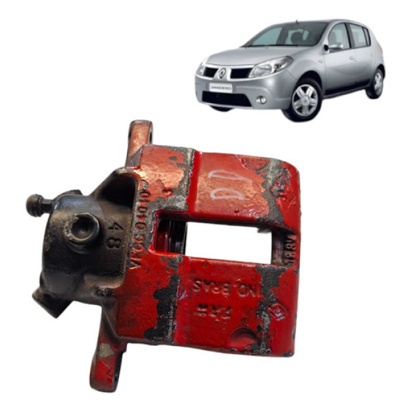 Pinca Freio Diant Direito Renault Sandero 2009 1.0 16v U