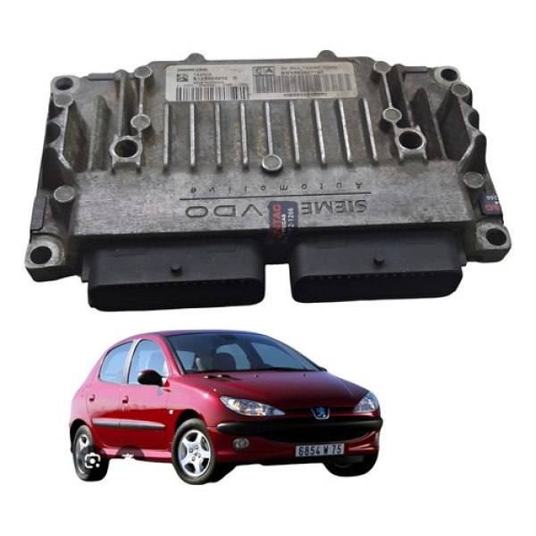 Modulo Injecao Peugeot 206 2006 1.6 16v