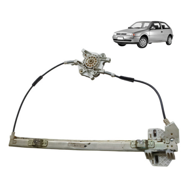 Maquina Vidro Direito Volkswagen Gol G2 1.0 2p 2001 2002