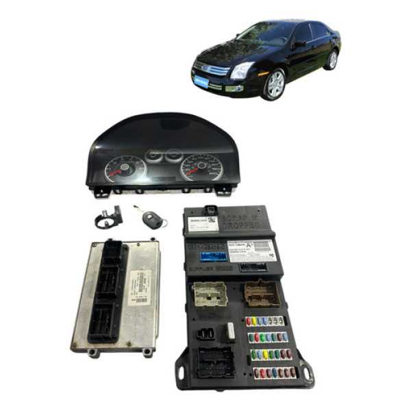 Kit Code Central Modulo Injecao Ford Fusion 2.3 2007
