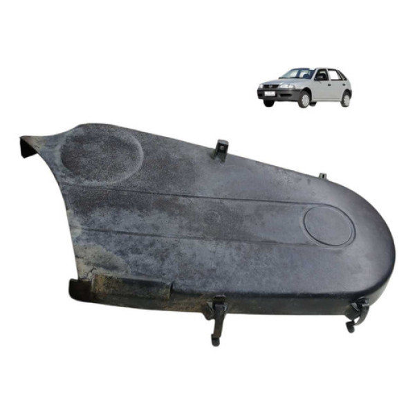 Capa Tampa Correia Dentada Volkswagen Gol G3 2003 2004 Preto