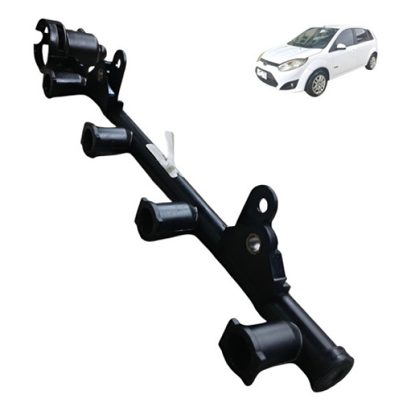 Flauta Bico Injetor Ford Fiesta 1.6 2011 2012