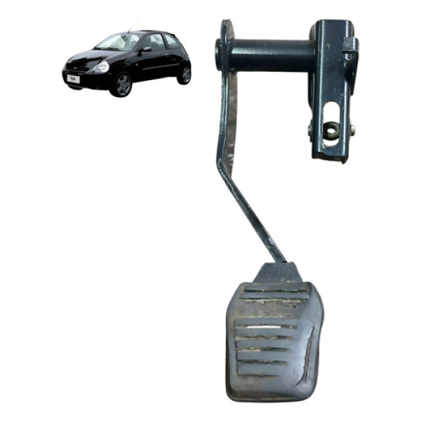 Pedal Freio Ford Ka 1.0 2p 2004 2007 Preto