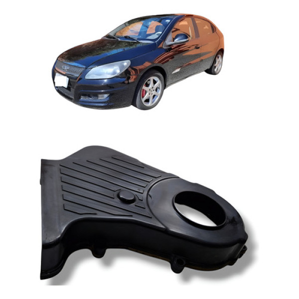 Capa Inferior Correia Dentada Chery Cielo 1.6 16v 2010 Usado