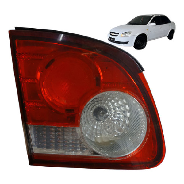 Lanterna Traseira Esquerda Chevrolet Classic 1.0 2011 Esquerdo/motorista Vermelho
