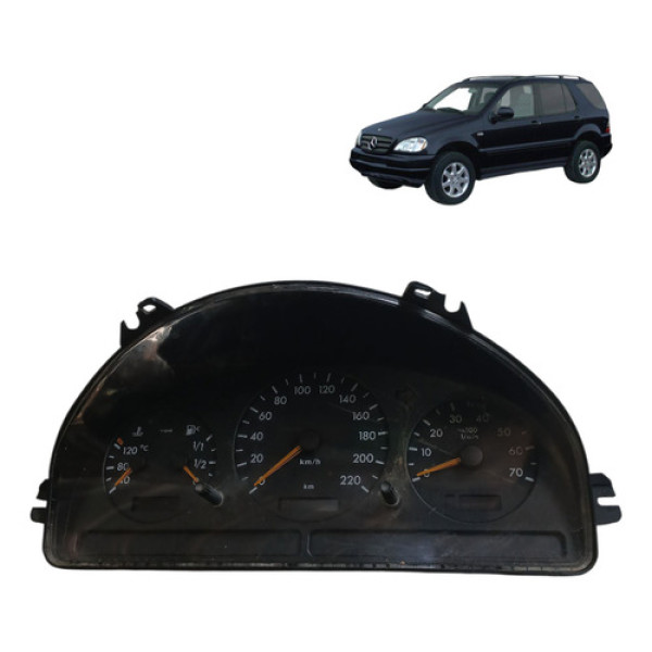 Painel Instrumento Mercedes 320 430 Ml V8 2001 Preto