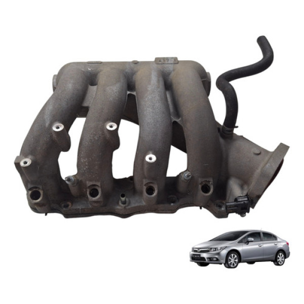 Coletor Admissao Honda New Civic 1. 8 2012 16v Flex