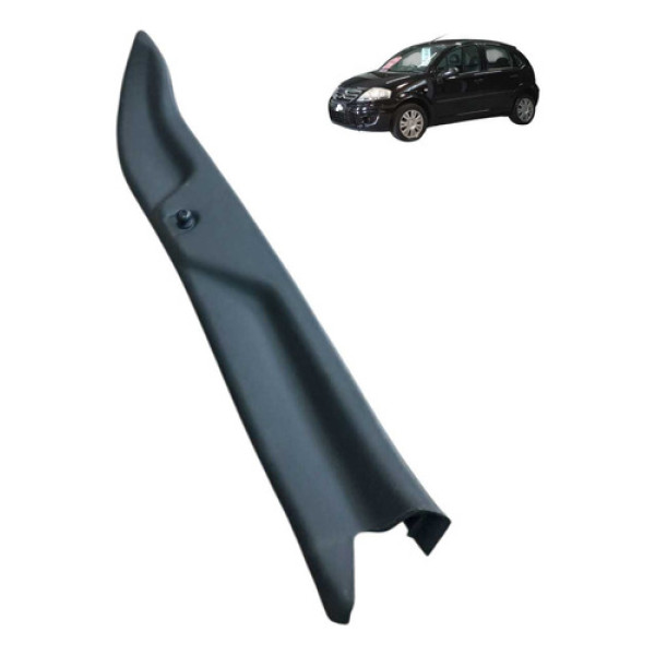 Moldura Traseiro Direito Citroen C3 1.4 8v 2011 2012