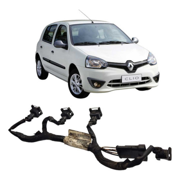 Chicote Bico Injetor Flauta 1.0 16v Renault Clio 2008 