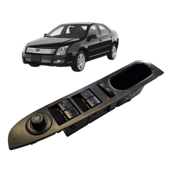 Moldura Botao Vidro Diant Esq Ford Fusion 2.3 2007