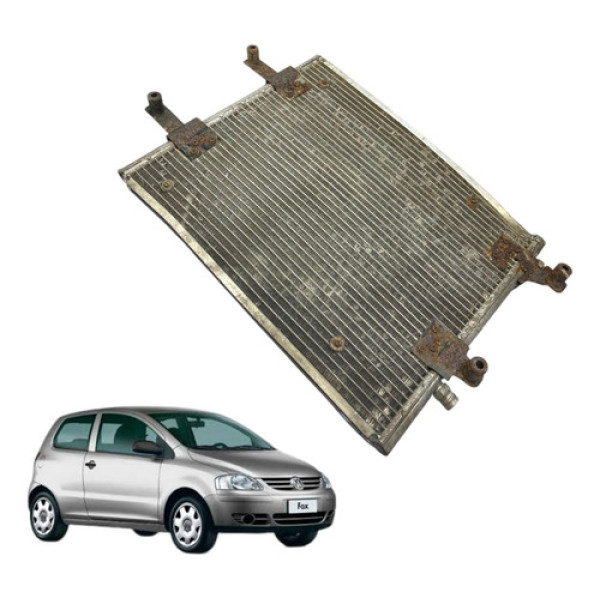 Condensador Ar Condicionado Vw Fox 1.0 2006  Adaptado