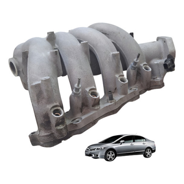 Coletor Admissao Honda  Civic 1.8 2007 2011