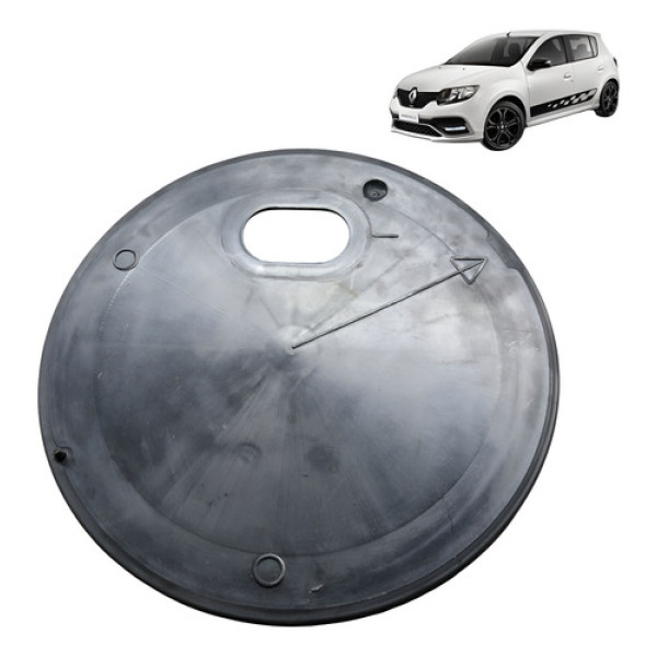 Tampa Bomba Combustivel Sandero 1.0 3cc 2015 2019 Preto