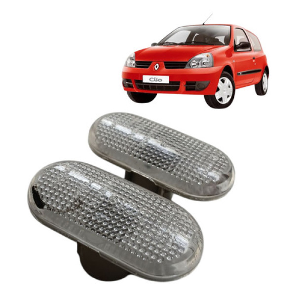Par Pisca Paralama Renault Clio 1.0 16v 2010