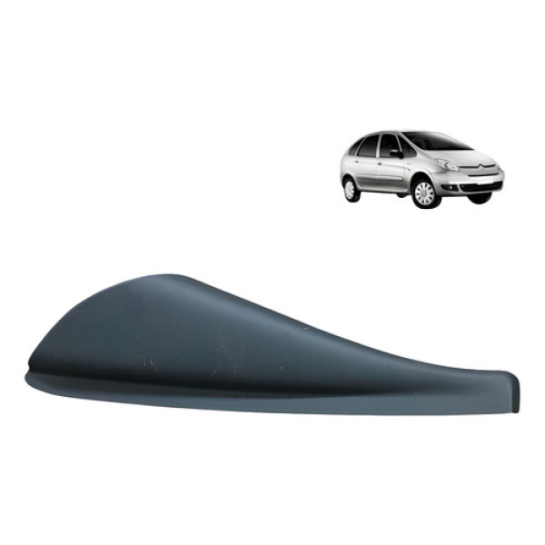 Moldura Retrovisor Esquerdo Citroen Xsara Picasso 1.6 2010 Cinza